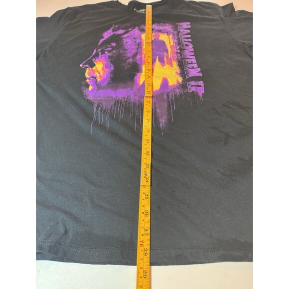 Halloween II Michael Meyers Men’s Graphic T-shirt Black Size XL Horror Movie - Picture 5 of 7